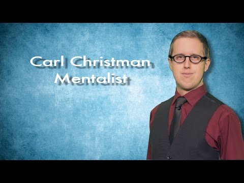 Mentalist Carl Christman - YouTube