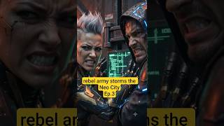 rebel army storms the Neo City data-fortress