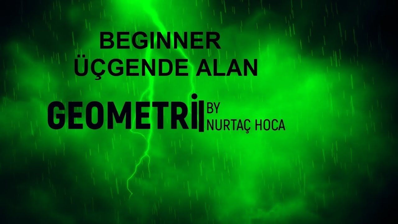 TYT-AYT Beginner Geometri-Üçgende Alan(60 Soru)(PDF indir)