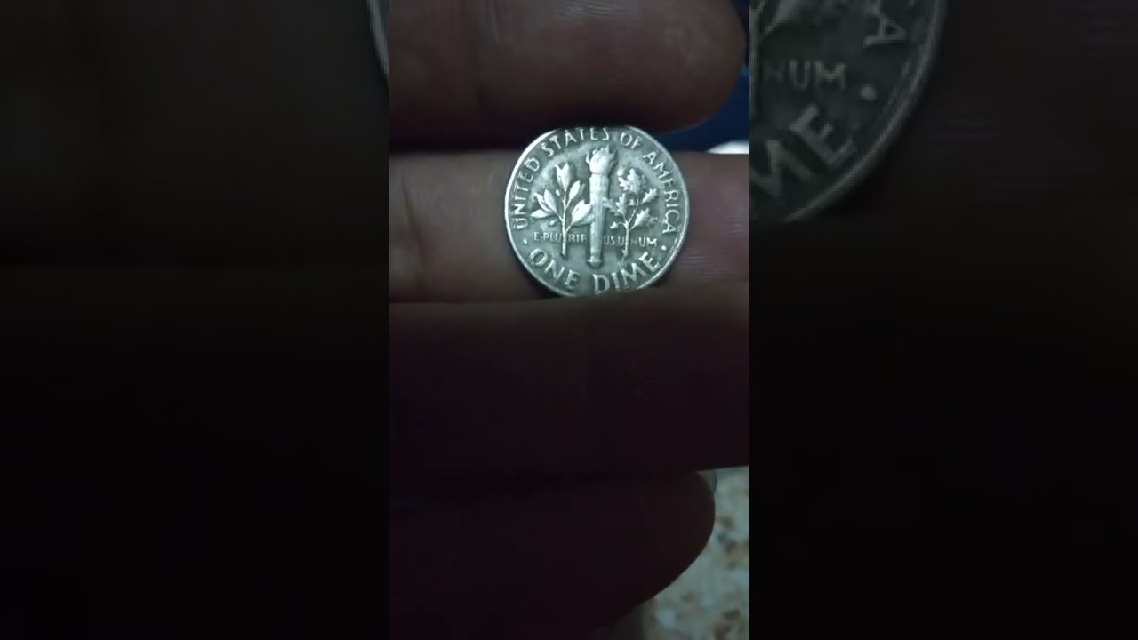 rare 1967 dime error.