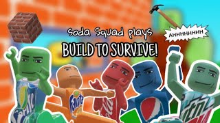 BUILD TO SURVIVE…! 🔨🧟❌ || Roblox Build To Survive || Soda Squad 🌈  screenshot 4
