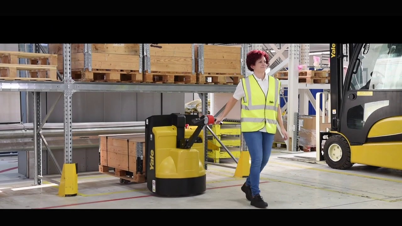 Yale MP Pallet Truck With Noise Reduction YouTube