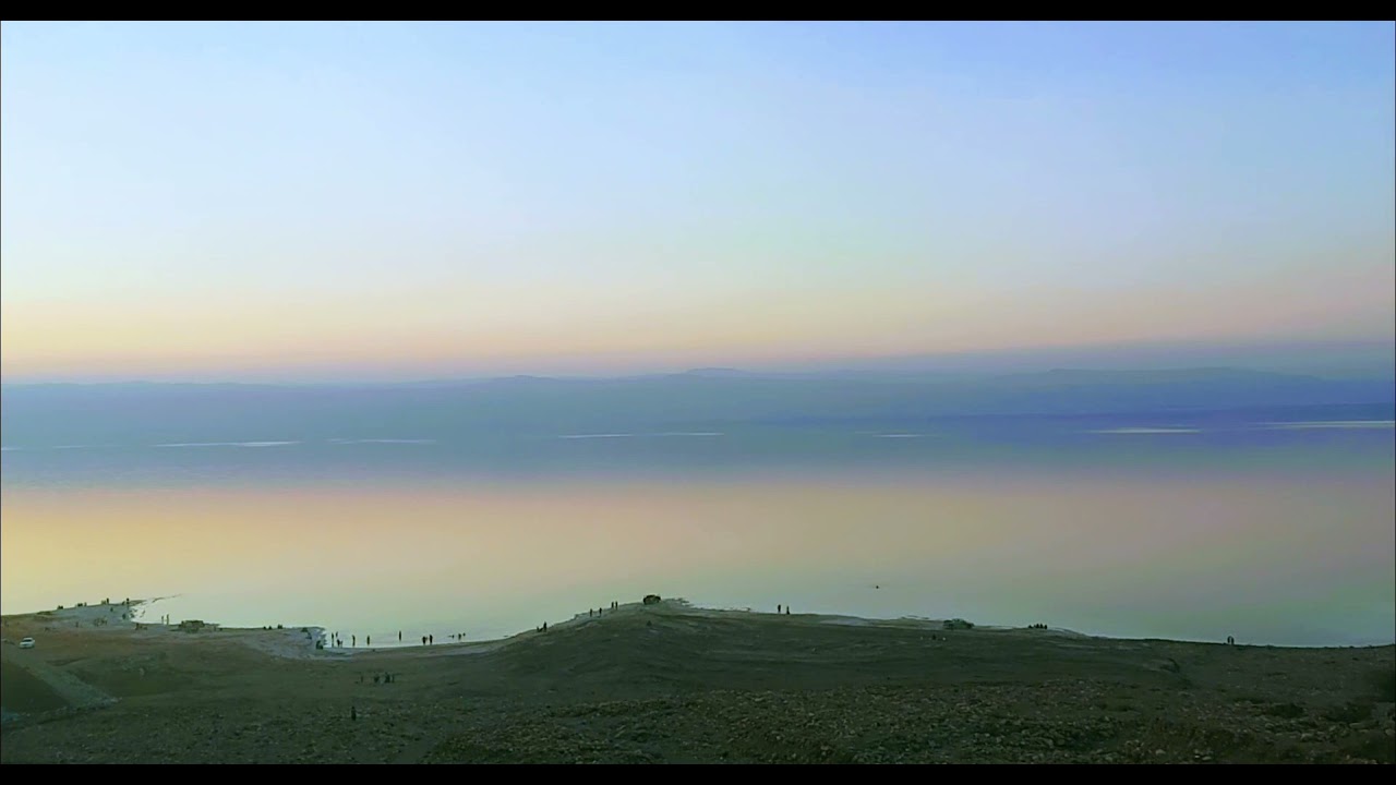 Magnificent Sunset @ Dead Sea