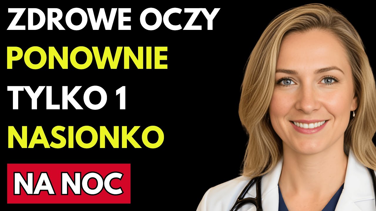 Jeśli Masz Ponad 60 Lat, Twoja SIATKÓWKA Potrzebuje Tego Przed SNEM  | Dr. Zofia