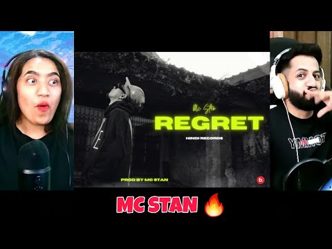MC STAN - REGRET (Official Video) | INSAAN | 2023 | REACTION