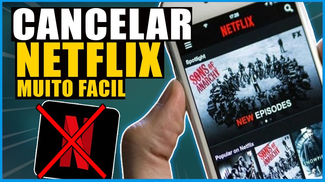 CANCELAR NETFLIX → Cancelar por Telefone, Por Celular, por Tablet