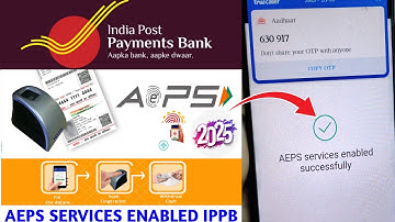 India Post payment Bank  apes services enabled kare aadhar card 2025 New process ippb banking apes