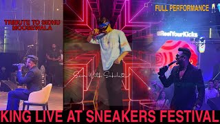 King Live AT THE GREAT INDIAN SNEAKER FESTIVAL 2022