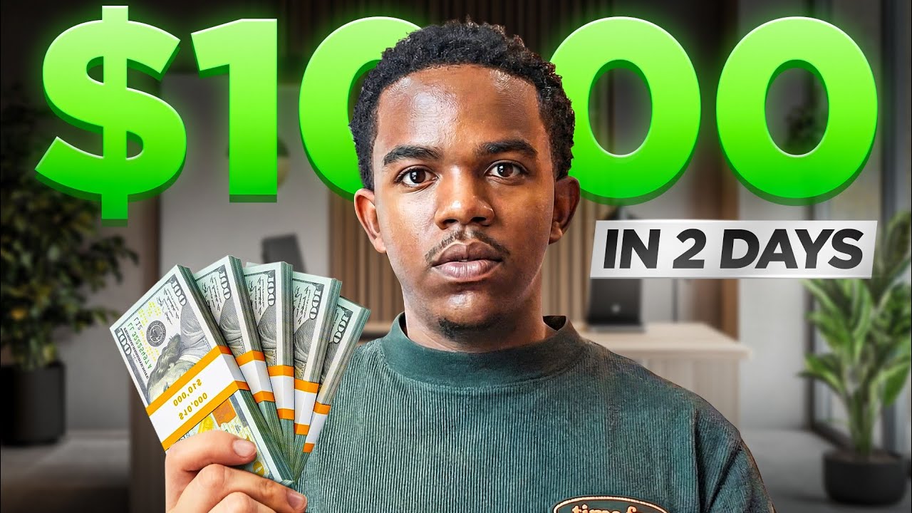 HOW I MADE $1K IN 2 DAYS TRADING (COPY THIS)