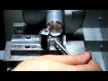 How to set up and use a radius turning tool