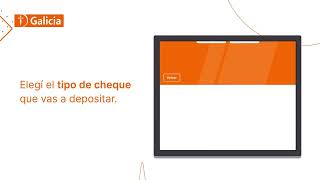 Depositar cheques con pago diferido (no al dia) - Banco Galicia