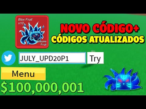 NOVO CÓDIGO DE 12 HORAS DE EXP + 27 CÓDIGOS ATUALIZADOS DO BLOX FRUITS - blox  fruit codes 