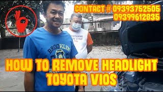 CARA MELEPAS LAMPU DEPAN TOYOTA VIOS