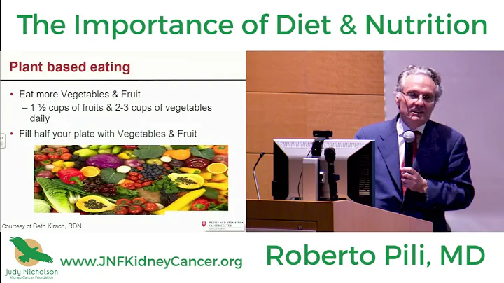 Diet and Nutrition - Roberto Pili, MD - 3/2/19