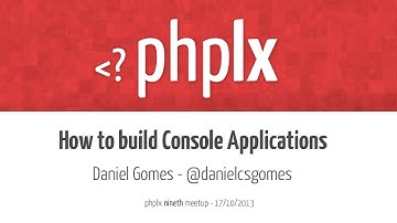 How to build Console Applications | Daniel Gomes