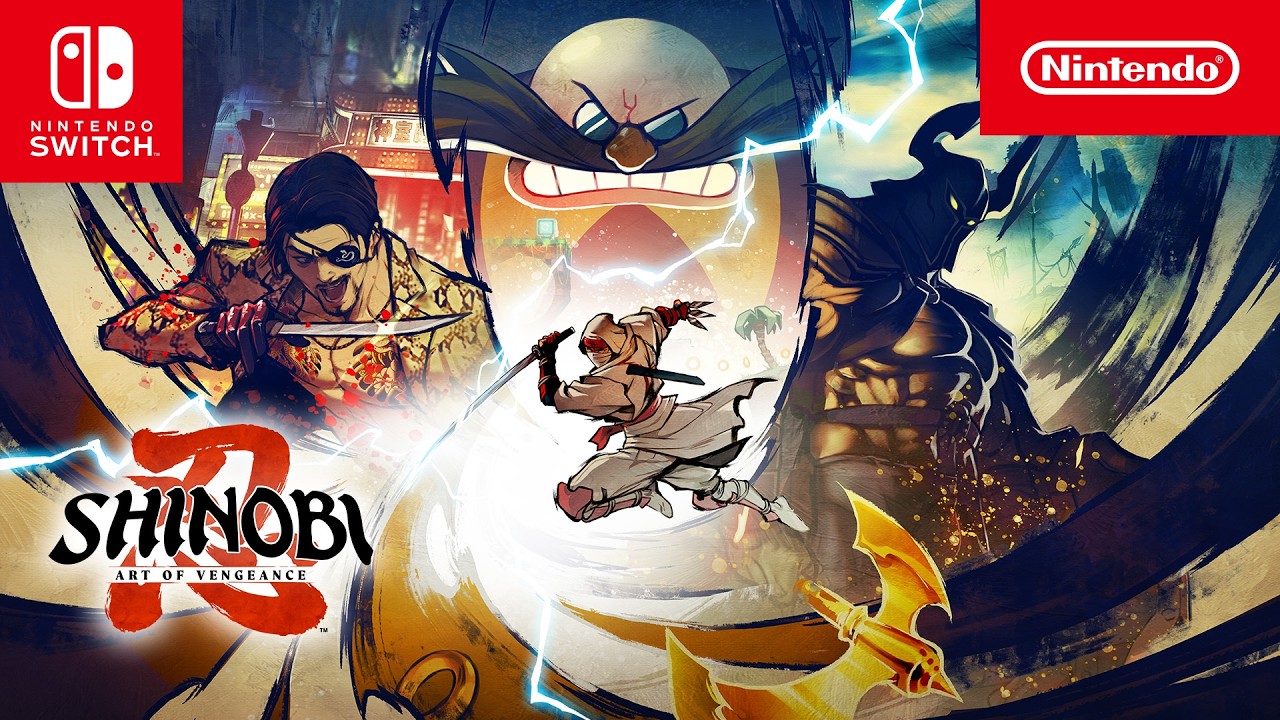SHINOBI: Art of Vengeance – SEGA Villains Stage DLC Gameplay – Nintendo Switch
