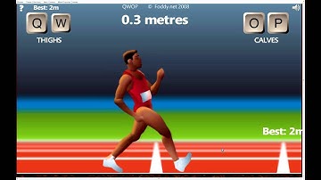 A Robot Commentary - QWOP