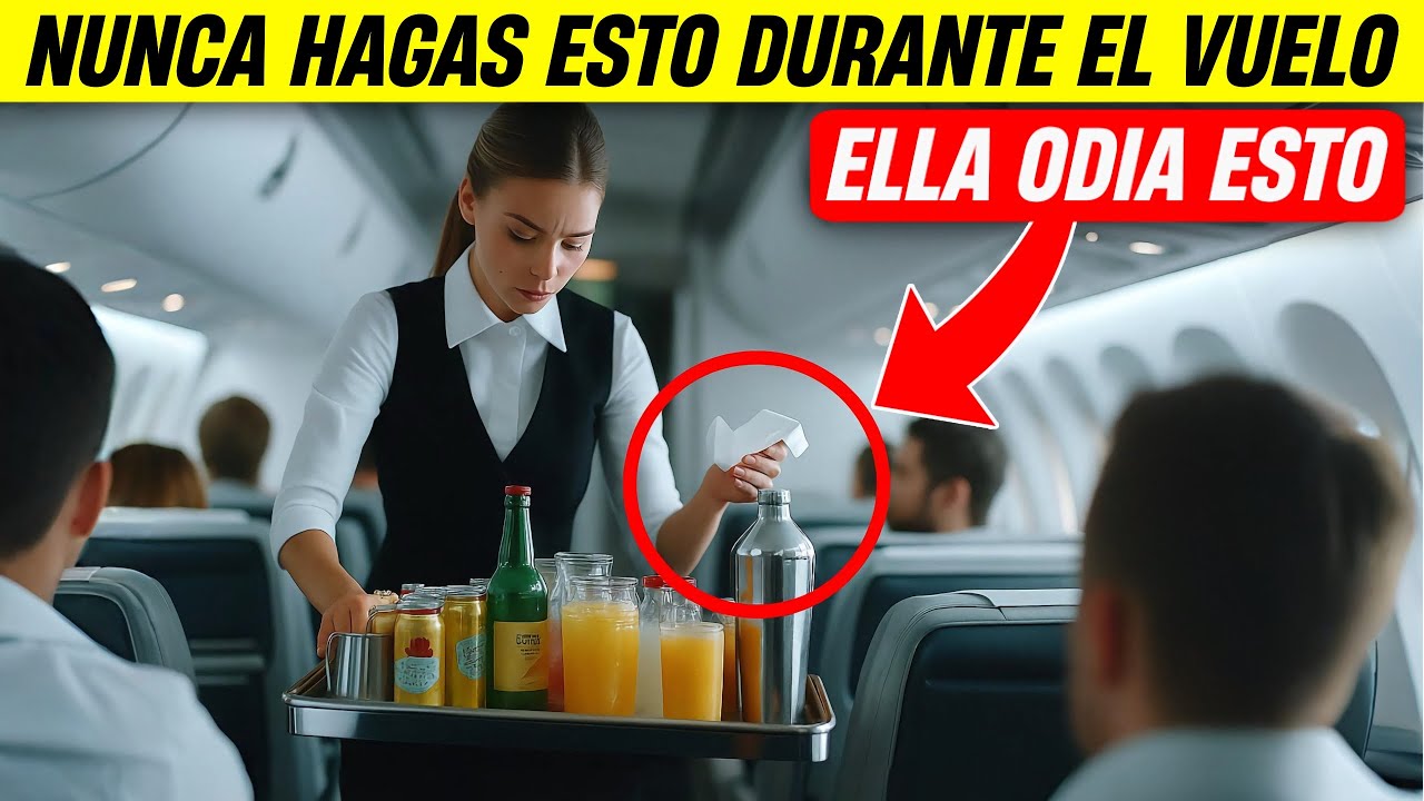 15 COSAS que los AUXILIARES de VUELO SECRETAMENTE ODIAN (Y QUISIERAN que los PASAJEROS Supieran)