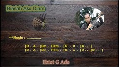Chord Ebiet G Ade Biarlah Aku Diam Kord Gitar Ebiet Lagu dan Lirik  - Durasi: 4:37. 