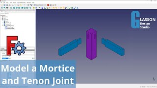 Howto model the Mortice and Tenon joint in FreeCAD