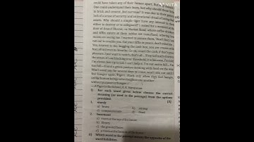 ICSE class-8th/English Language/first term question paper 24-25