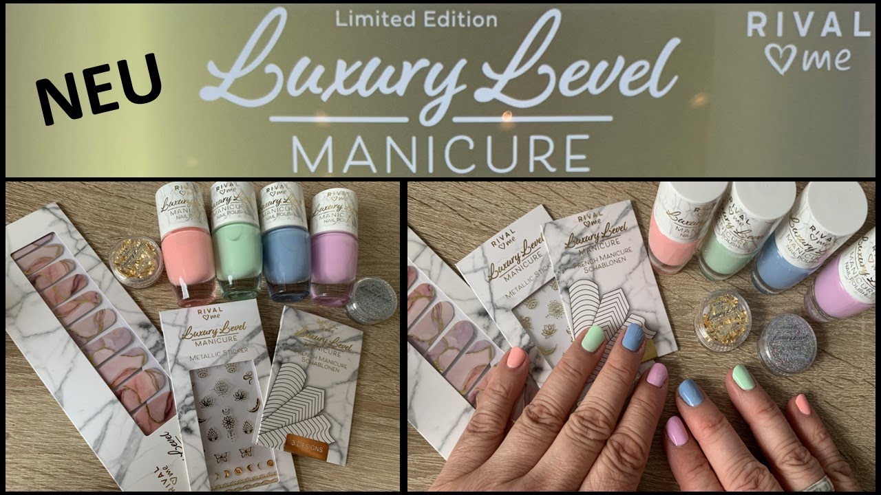 NEU bei Rossmann Luxury Level Manicure LE #limitededition #rossmann #haul  #rivallovesme