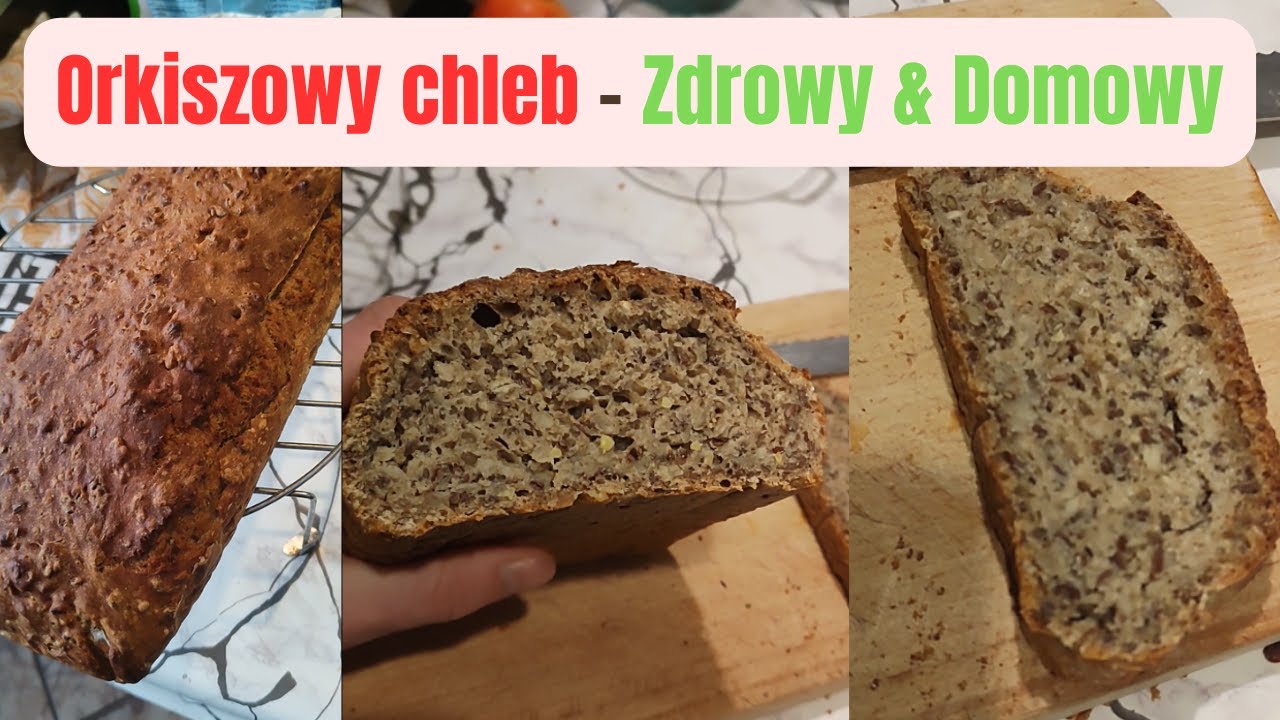 Przepis na domowy chlebek orkiszowy! 