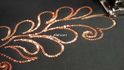 UDS INFO Sequin Stitcher Attachment Machine Wilcom Software