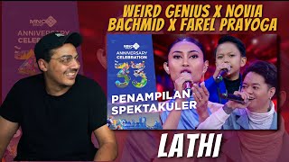 Weird Genius X Novia Bachmid X Farel Prayoga - Lathi | REACTION