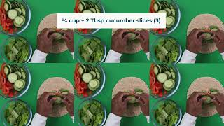 CACFP Cooking Video: Fresh Veggie Wraps Ages 6–18 With Audio Description