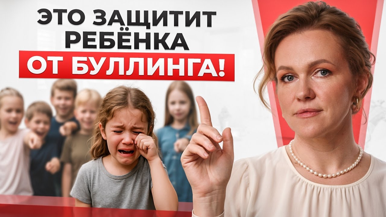 БУЛЛИНГ в школе! Это самый верный способ обезопасить ребёнка! Советы психолога.