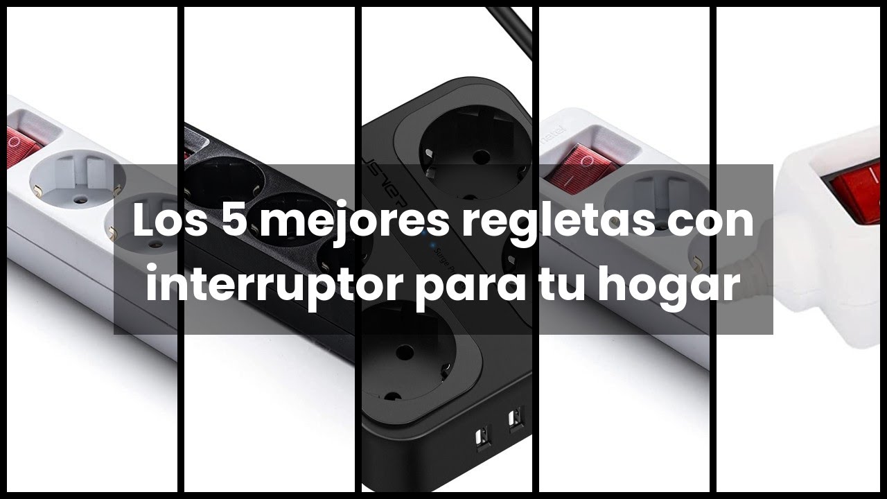 greate enchufe conmutador - regleta con interruptores individuales - enchufe  conmudator - enchufe interruptor - interruptor enchufe - enchufe con  interruptor - interruptor con enchufe : .es: Bricolaje y herramientas