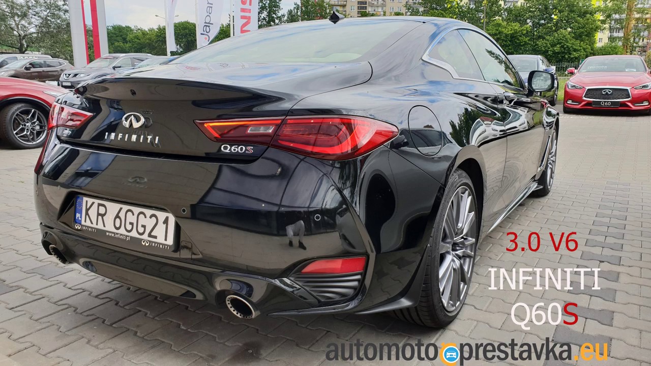 Infiniti Q60S and Q50S Europe Spec: Sound and Test Drive From Rear ...