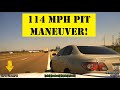 Arkansas State Police successful PIT Maneuver at 114 MPH after HIGH SPEED PURSUIT - car overturns