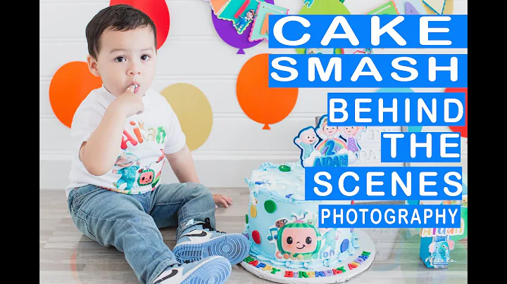 CAKE SMASH PHOTOSHOOT | CAKE SMASH VIDEOS | BEHIND THE SCENES | CAKE SMASH PHOTOGRAPHY TUTORIAL