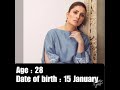 Ayeza khan biography date of birth martial status qualification