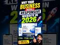 Why Your Business Needs a Responsive Website in 2026 🚀 #ResponsiveWebsite #SEO #BusinessGrowth
