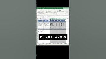 How to hide columns in excel? #excel #exceltips #exceltricks #exceltutorial #excelformulas #viral