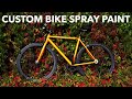 HOW TO CUSTOM SPRAY PAINT YOUR BIKE AT HOME