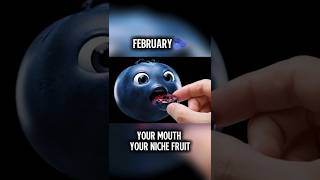 Your Month = Your Fruit?! 😱 ASMR Niche Fruit trend pt.1 🍎🥝 #asmr #fypシ #fypシ゚viral #ytshorts