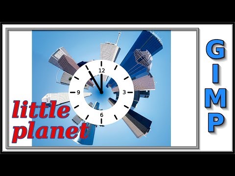 Gimp: Little Planet Filter (Tiny Planet)