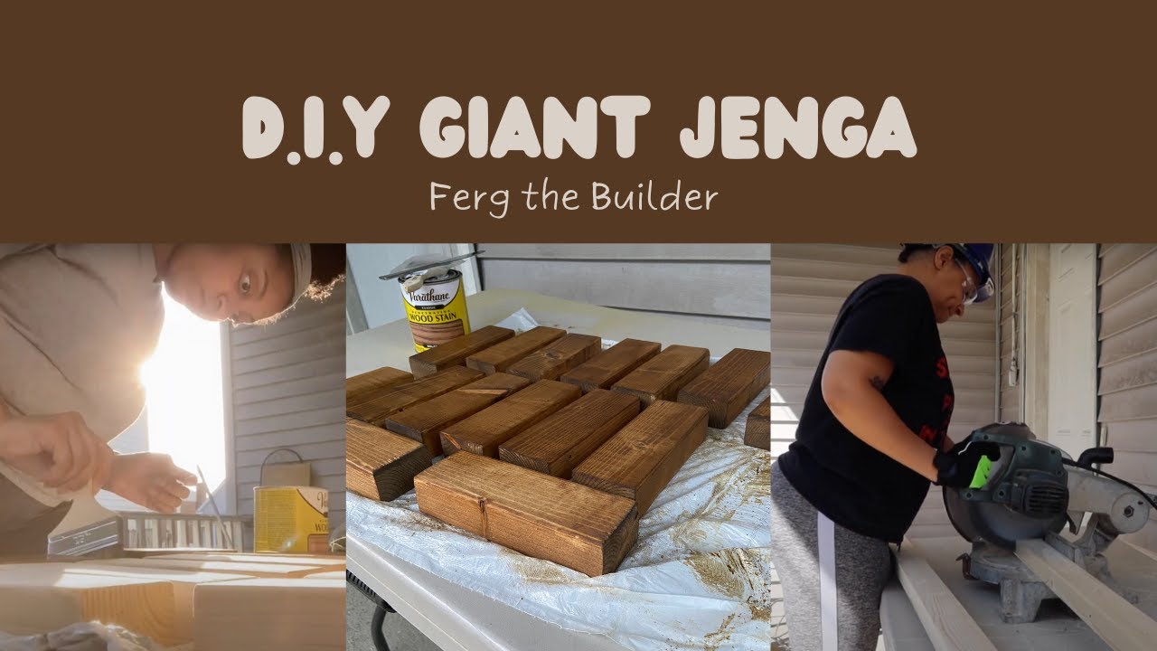 DIY Giant Jenga