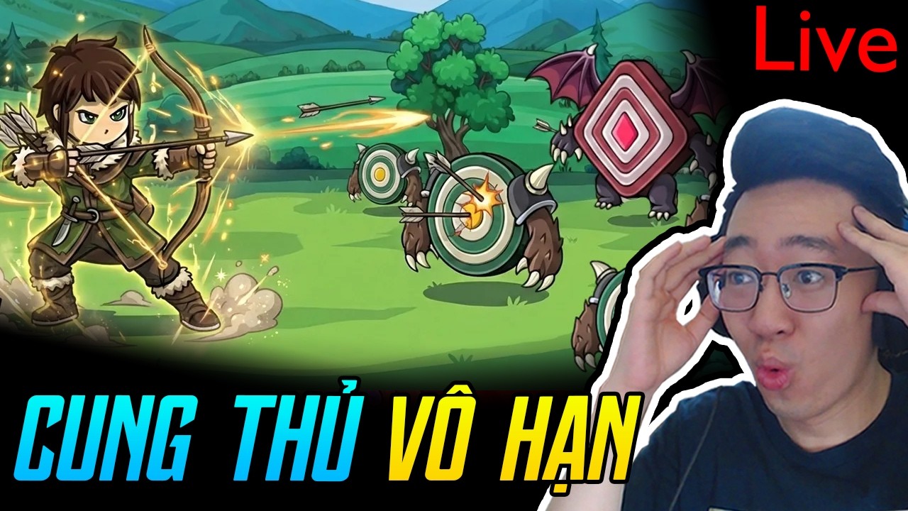 Game cung thủ nâng cấp vô hạn đập đồ siêu HÊN XUI - Zad Archery (1/9)