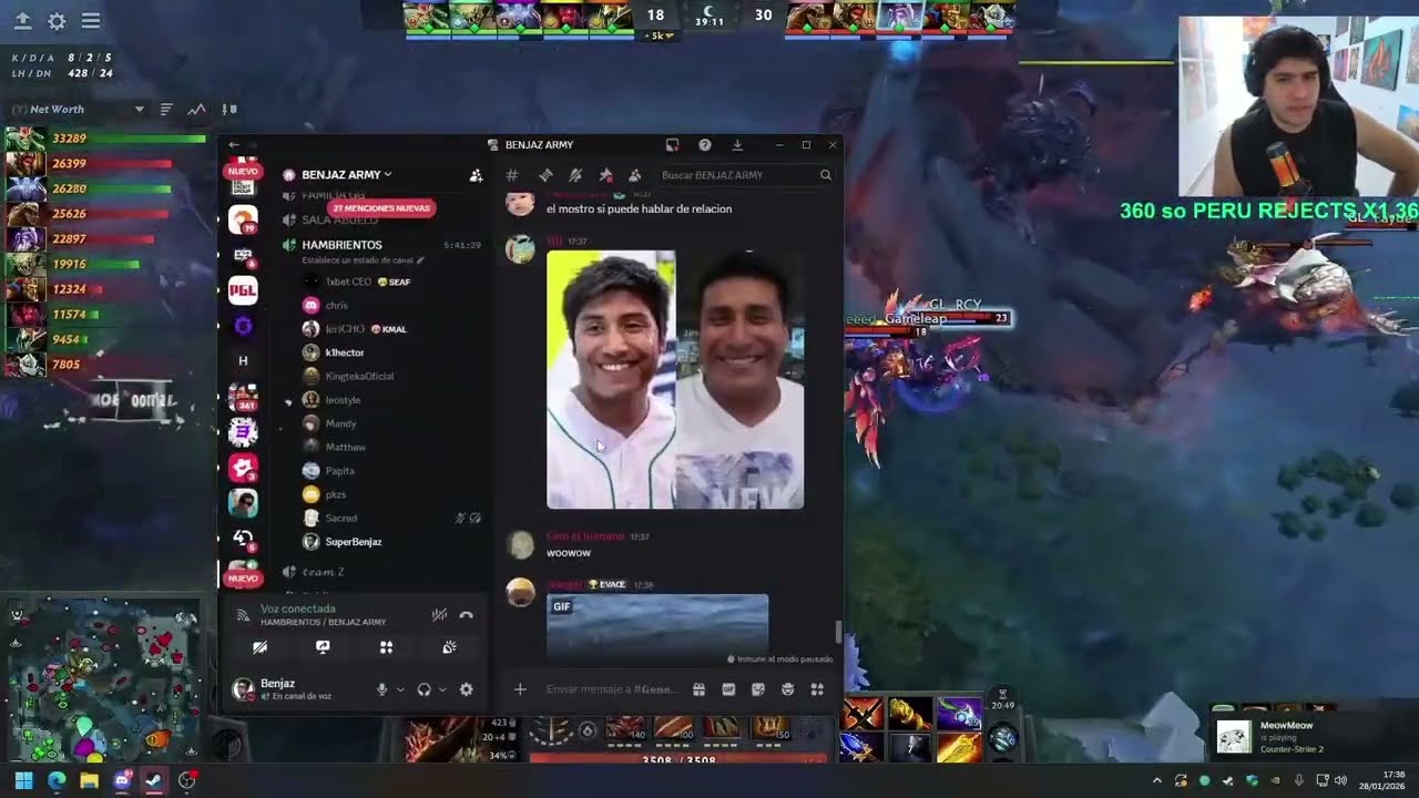 PERU REJECTS vs GAMERLEGION BO3[GAME 1]- BENJAS  ANALISA - PGL WALLACHIA SEASON 7: AMERICAS