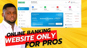 how to build a full online banking app website Easy step by step Guide in 40mins free online banking