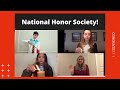 National Honor Society Induction Ceremony 2020