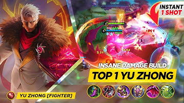 YU ZHONG WINSTREAK USING THIS BUILD AND ROTATION! | YU ZHONG TIPS & GUIDE | YU ZHONG MLBB