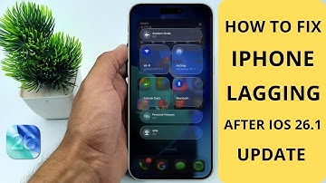 How to Fix iPhone Lagging After iOS 26.1 Update | Frame Drops Fix