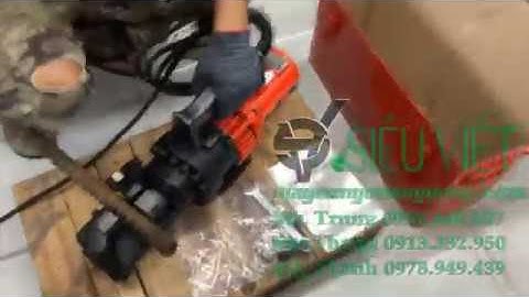 ĐẬP HỘP máy cắt cầm tay Hàn Quốc Handy 32C cắt sắt D32, điện 220v - Nhỏ gọn dễ sử dụng!