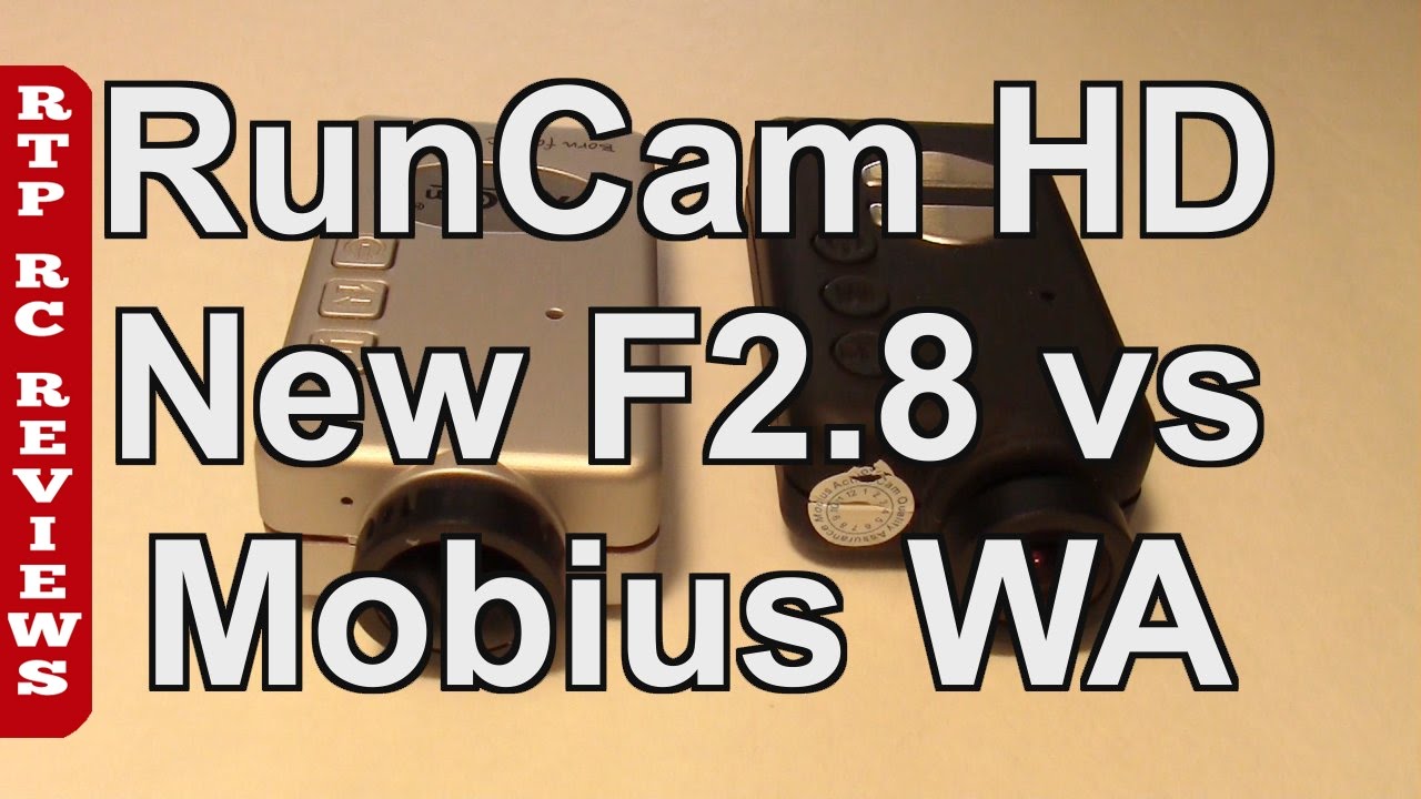 New RunCamHD F2 8 vs Mobius Wide Angle, Compare Halo Effect and More.